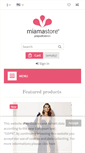 Mobile Screenshot of miamastore.com